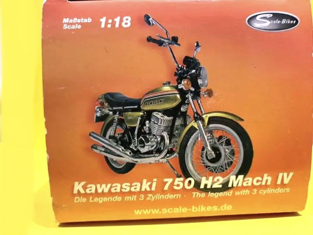 Amazon | 絶版限定 Scale-Bikes製カワサキ750H2マッハIV1 18